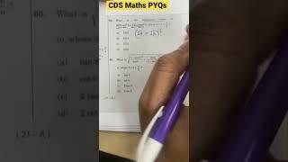 CDS Maths PYQS Short tricks I Maths Short Tricks #shorts #mathstricks