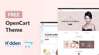 Top 7 Responsive 𝐅𝐑𝐄𝐄 OpenCart Themes For Your Store | HiddenTechies