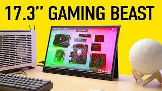 BEST PORTABLE Gaming Monitor 2023 - Intehill 17.3 240Hz