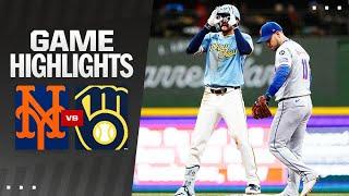 Mets vs. Brewers Game Highlights (9/27/24) | MLB Highlights