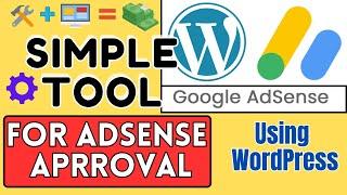 Create A Simple Tool in WordPress For Adsense Approval