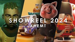 Show reel Early 2024 | 3D GENERALIST | Khem T