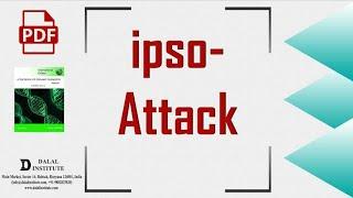 Ipso Attack & Ipso Substitution..##....||... Important Of  M.Sc......##/Notes