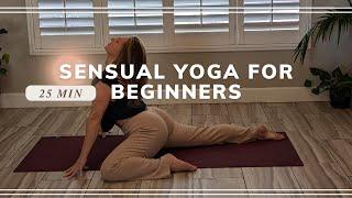 25-Minute Sensual Yoga for Beginners | Heart & Hip Opening Feminine Embodiment with Nicole Cherry