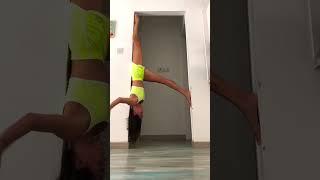 Gymnastics challenge / handstand challenge / Lera the gymnast #shorts #gymnast #challenge