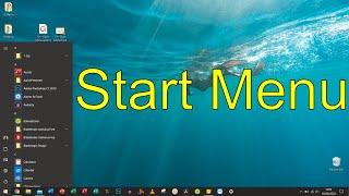 Start Menu Basics (2020) - Windows 10 Tutorial E01