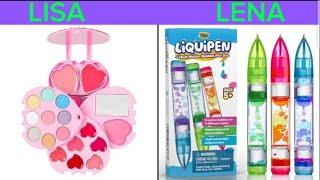  LISA OR LENA  Best Cute Fashion Edition|Toys Edition| Outdoor & Choose One Gift Special Edition