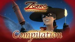 Zorro the Chronicles | 1 Hour COMPILATION | Episode 10 - 12 | Superhero cartoons