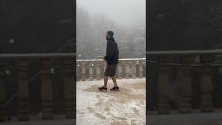 Snow workout ️ #music #snow #workout