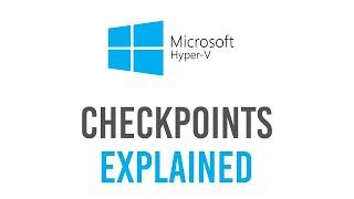 Using checkpoints to revert virtual machines to a previous state