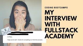 Coding Bootcamps | My Interview with Fullstack Academy