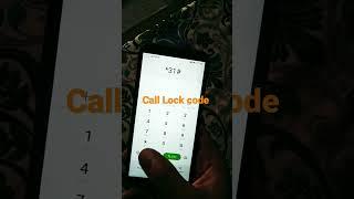 Call Lock Code *31# and disabled code #31# ️️