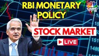 Stock Market LIVE Updates | RBI Monetary Policy LIVE | Nifty & Sensex LIVE | Dec 6th | CNBC TV18