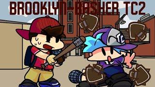 Brooklyn Basher Fnf Tc2 Mod (My sprite re-skins + Basher note gimmick) (Credits in the desc)