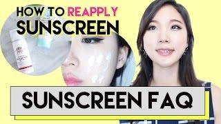 How To Reapply Sunscreen Over Makeup • Nano Sunscreen Safety • Best Sunscreen