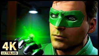 Green Lantern Saved the Lives of Batman and Flash [4K ULTRA HD]