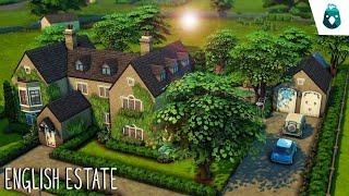 Large English Estate  // Sims 4: Cottage Living Speed Build