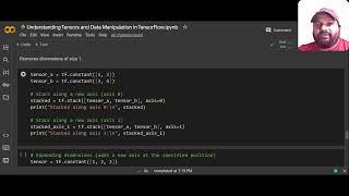 Tensorflow : Handson with Stacking, Concatenation and Squeezing | Dr AI Academy