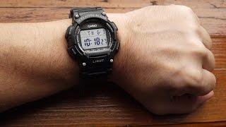 Casio W-736H Vibro Alarm Watch.