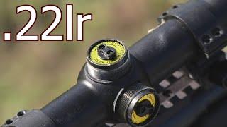 .22lr пристрелка по двум мишеням