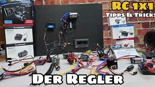 Der Regler im RC Bereich Car Schiff Flug - Tipps & Tricks RC 1x1 Folge 6