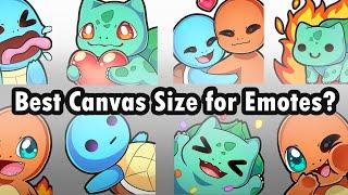 What Canvas Size to Use for EMOTES and BADGES
