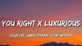 Doja Cat, Gwen Stefani - You Right X Luxurious (TikTok Mashup) [Lyrics]