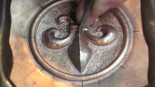 Tutorial Tuesday- Chasing and Repousse series #10: Sculpting and planishing relief part 2