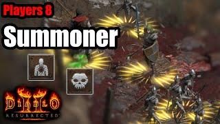 Endgame Summoner Necromancer Build Showcase Diablo 2 Resurrected