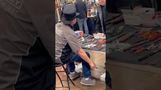 Ha! Caught Him dipping the knife in Snake Oil #viralvideo