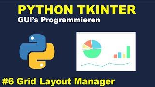 Der Layout Manager GRID Programmiert & Erklärt | Python GUI's mit Tkinter Programmieren #6