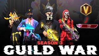 Guild War Tournament Season-3 Round-1 | Free Fire Guild War | Guild 2.0 Free Fire