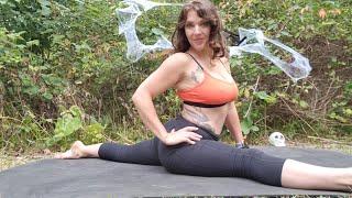 Mom's Spooky Yoga Moves  This Halloween Season