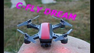 C FLY DREAM ,BRUSHLESS DJI SPARK CLONE ?? REVIEW,TEST,VOL,1ere partie