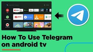 How To Use Telegram On Android TV | ️ Mouse is required Mi Box | Roku TV | Android TV Box