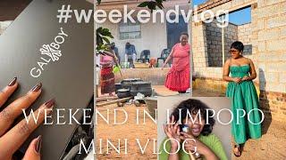 #weekendvlog | A WEEKEND IN LIMPOPO | LOBOLA CELEBRATION | UNBOXING | SKIN CARE & BODY PRODUCTS