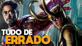 TUDO de ERRADO com OS VINGADORES (2012) [ + Resumo do Filme ]