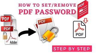 How to Password Protect PDF File | Encrypt PDF | Unlock PDF