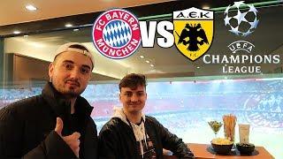 VIP STADIONVLOG AUS DER 150.000 EURO LOGE | FC Bayern - AEK Athen