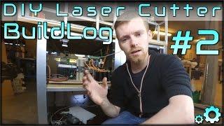 DIY Laser Cutter Buildlog - Part2 - Finishing and Testing the Laser Bed