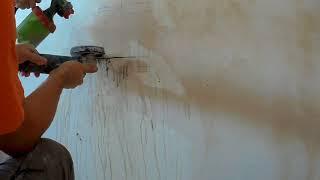 Cut concrete grinder no dust!Wet cut!
