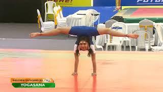 Yogasana ‍️ Artistic Single Semi Finals Girl's, Khelo India Youth Games 2023