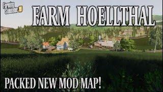 “FARM HOELLTHAL” FS19 MAP TOUR! | PACKED NEW MOD MAP! Farming Simulator 19 (Review).