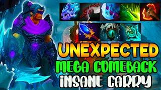 UNEXPECTED MEGA COMEBACK  - INSANE CARRY ANTI MAGE - FULL TEAM FIGHT - DOTA 2 GAMEPLAY