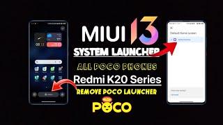 Install MIUI 13 System Launcher for Poco Phones, Replace by Poco Launcher | MIUI 13 Dynamic Widgets