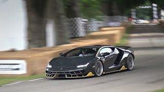 Lamborghini Centenario burnounts and great sounds!