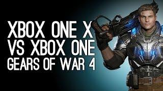 Gears of War 4: Xbox One X Gameplay vs Xbox One Gameplay - 4K vs 1080p