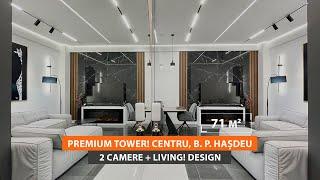 Apartament de vânzare 2 camere+living. Premium Tower, Centru, str. B. P. Hașdeu | Acces Imobil