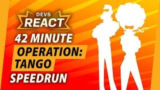 Operation: Tango Developers React to 42 Minute Co-op Speedrun (Clever Plays)