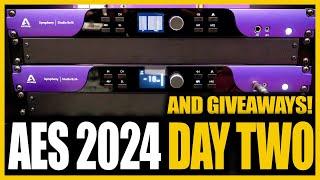 AES 2024 Day 2 @apogeedigital @AustrianAudio  @shure @AudioScapeEngineeringCo +More